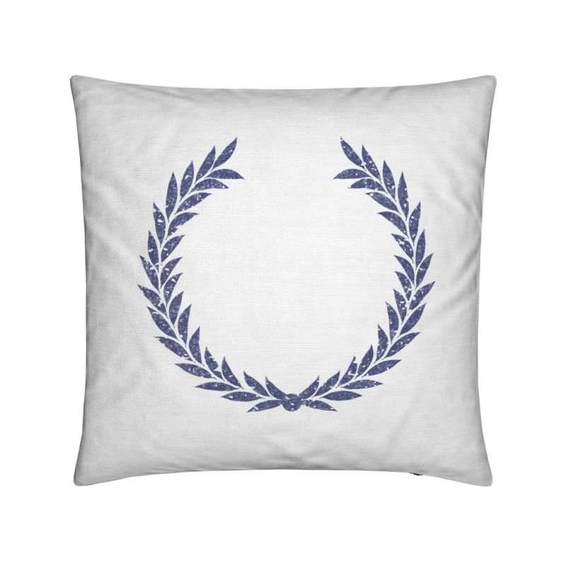French Provençal Laurel Throw Pillow