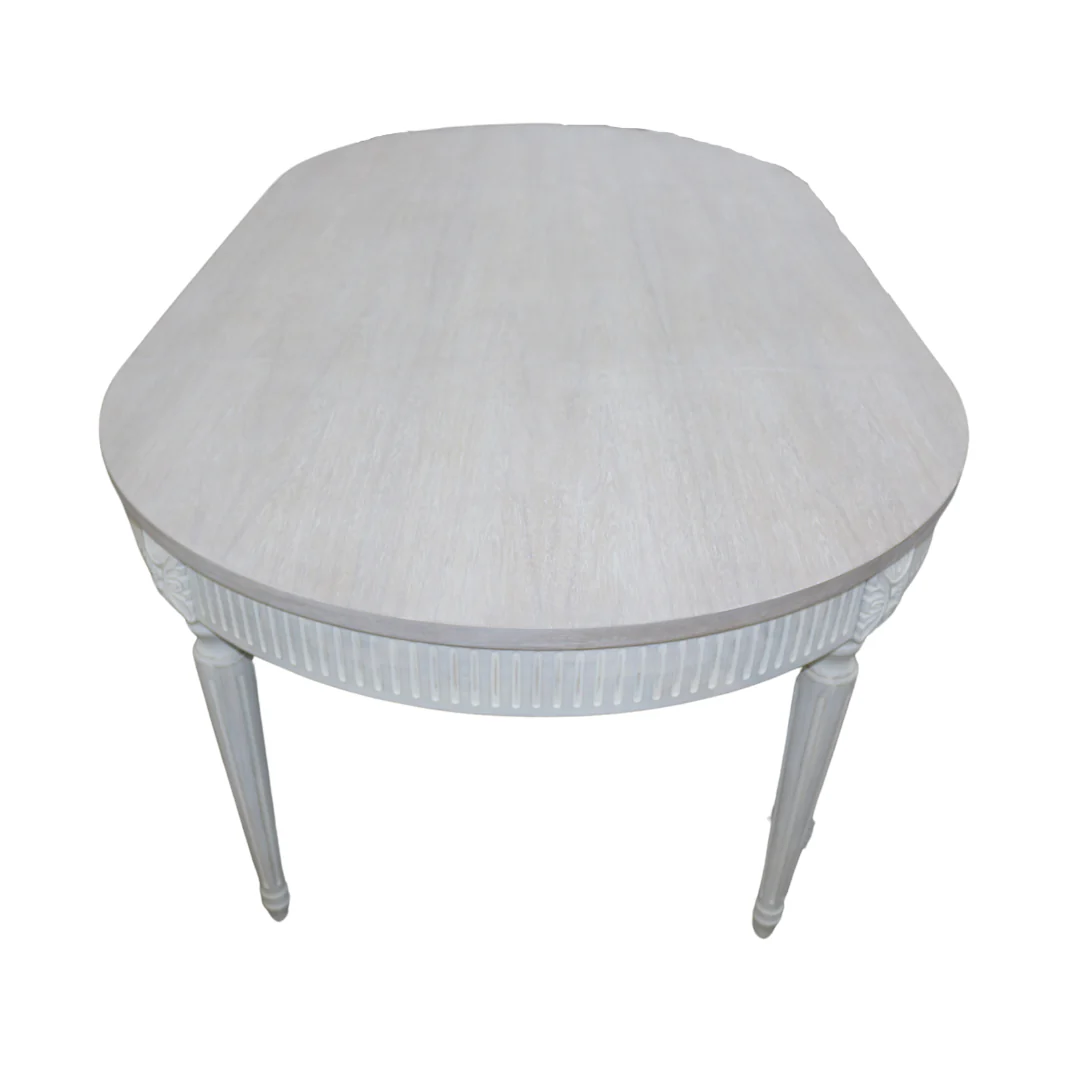 Gustavian Dining Table (Extendable) - Image 9
