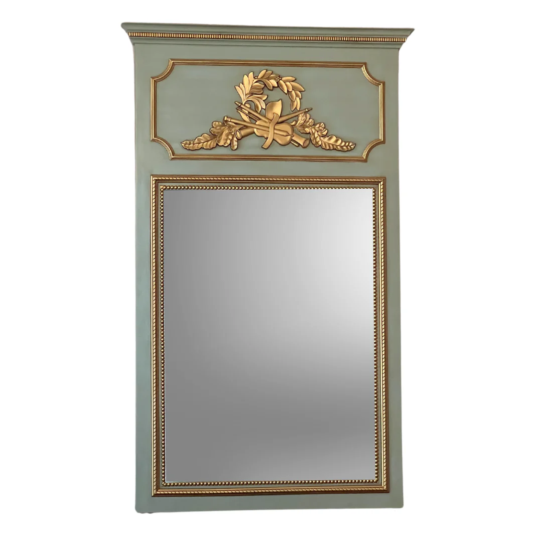 Orpheus Mirror - Antiqued Blue-Green - Image 3