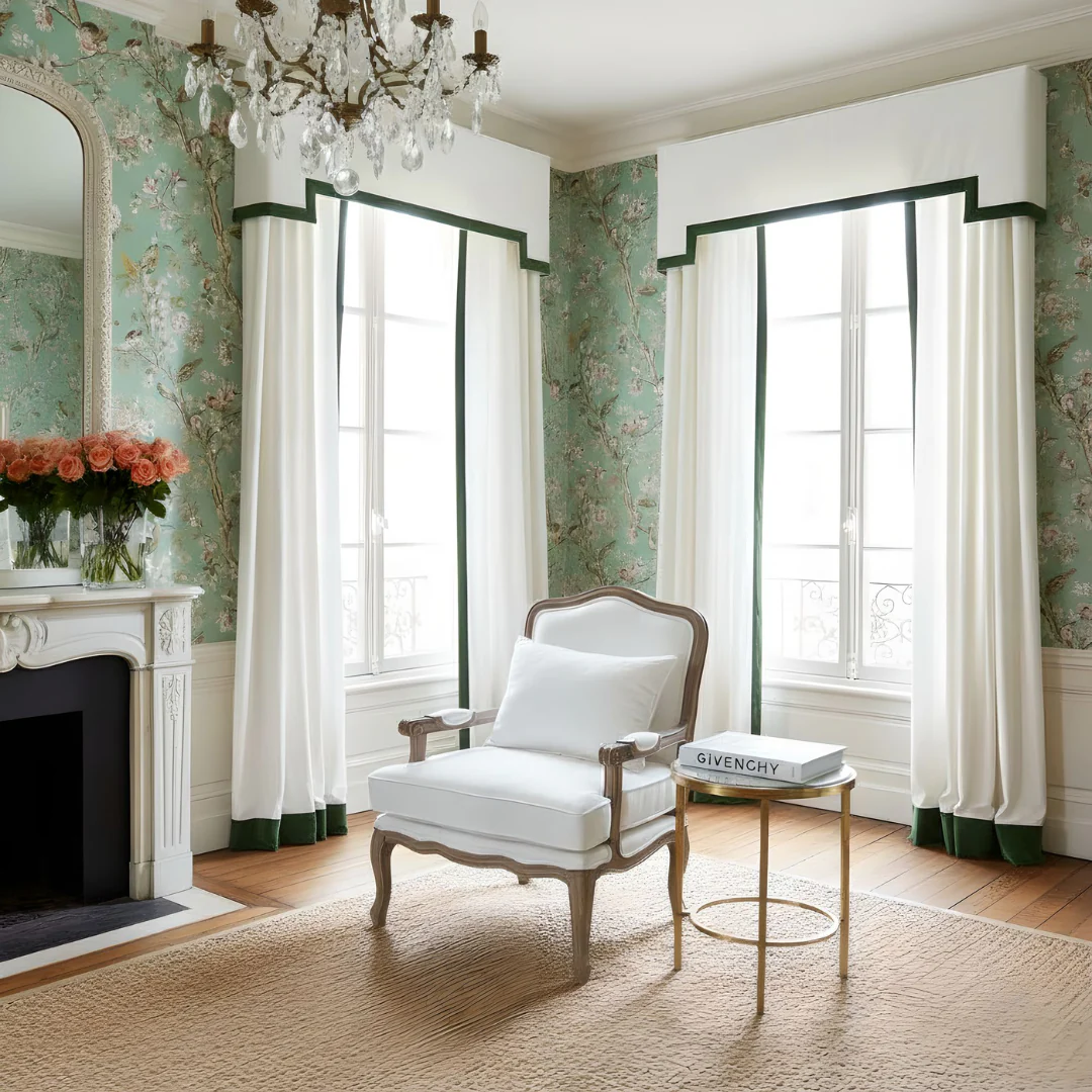 Reims Armchair (White Linen) - Image 5